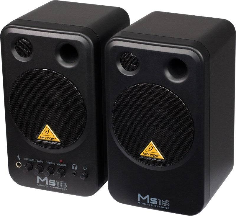 Behringer MS16 Luidspreker 2-Weg Zwart 16 W 2-way-2