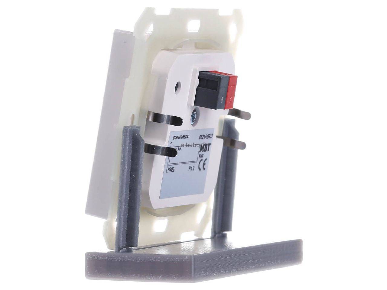 MDT SCN-RTN55S.01 Ruimtethermostaat Slim 55 Puur Wit Glanzend (SCN-RTN55S.01)-1