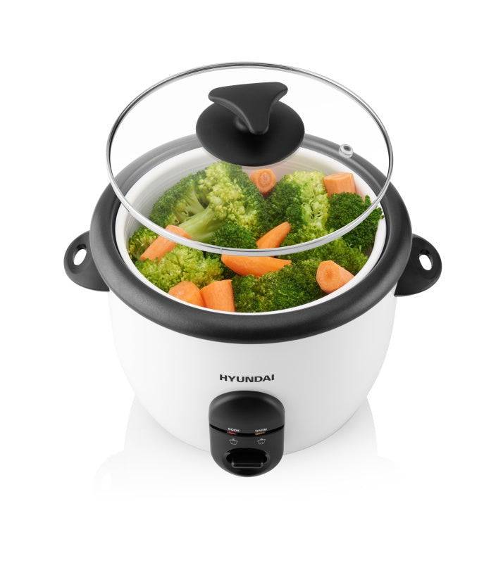 Hyundai RC 150 Rijstkoker 1.5 L 460W Wit/Zwart HY-RC150-4
