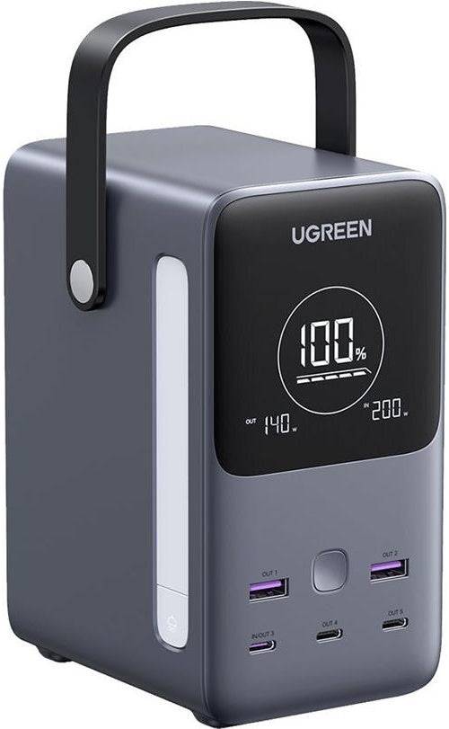 UGREEN 300W 48.000mAh Draagbare Powerbank - Slimme Display en SOS-modus 153Wh-0