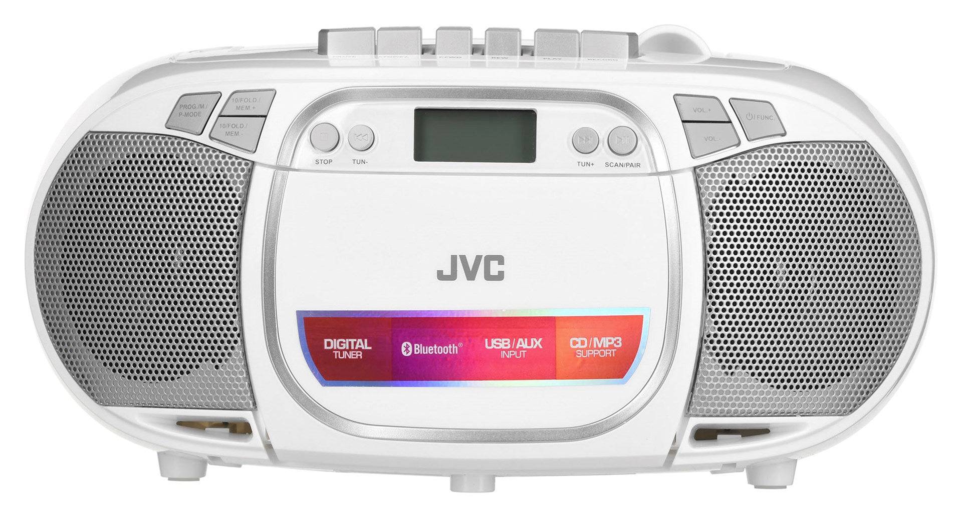 JVC RC-E451W Draagbare CD-speler Wit 3,2 W RMS FM 87,5-108 MHz-0