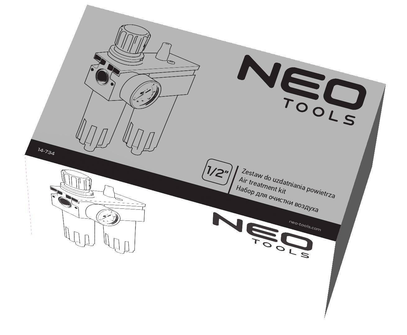NEO TOOLS Luchtfilter voor Automobieltoepassingen - Model 14-734-2