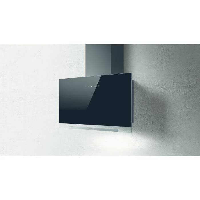 ELICA Afzuigkap - Zwart Glas/Antraciet Grijs - 60 cm - BL/A/60-0