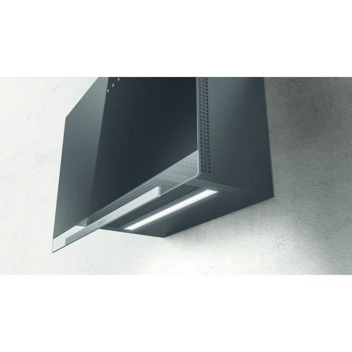ELICA Afzuigkap - Zwart Glas/Antraciet Grijs - 60 cm - BL/A/60-1