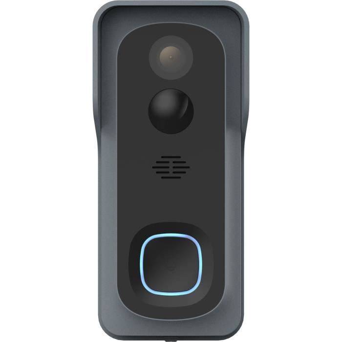 LINK2HOME Slimme Deurbel Kit - Wi-Fi - Twee-Weg Audio - Draadloze Chime-0