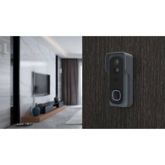 LINK2HOME Slimme Deurbel Kit - Wi-Fi - Twee-Weg Audio - Draadloze Chime-1