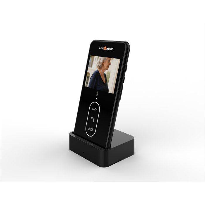 LINK2HOME Draadloze Video Deurbel - 3" LCD Scherm-0