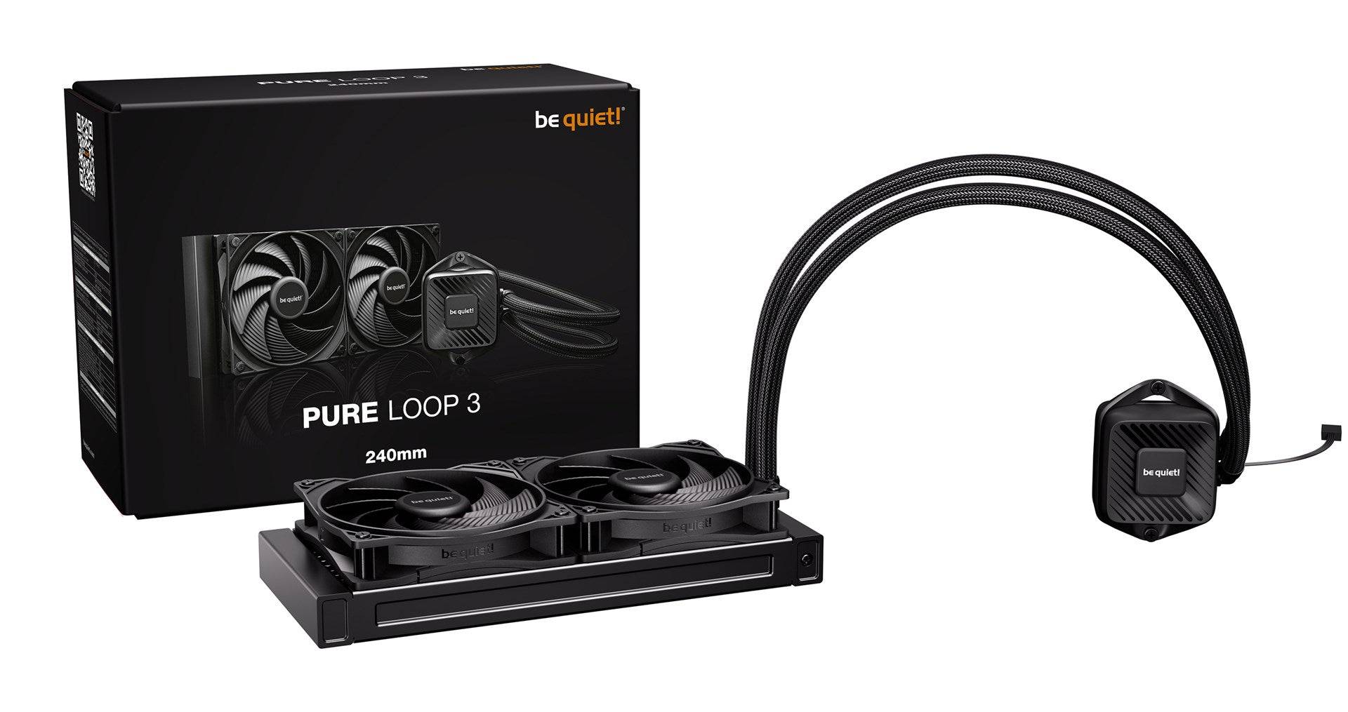 Be Quiet! Pure Loop 3 240 mm AIO Liquid CPU Koeler - Zwart (BW027EU)-1
