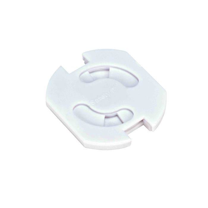 SAFETY 1ST Draaibare Stopcontactbeschermers - Set van 8 - Wit-0