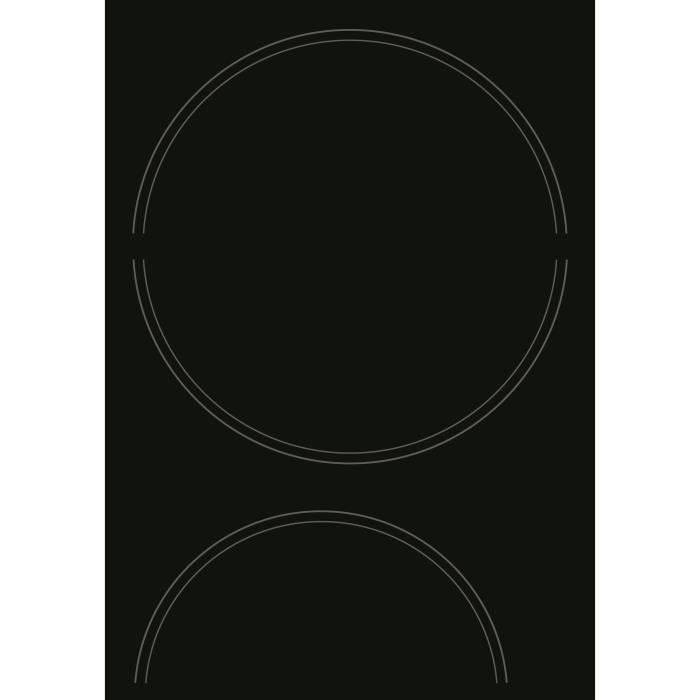 HOTPOINT HR631C Keramische Kookplaat - 4 Branders - 60 cm - Zwart-2