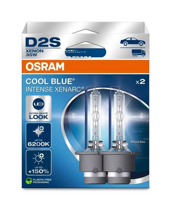 XENARC COOL BLUE INTENSE Lampenset van 2 D2S 85V 35W