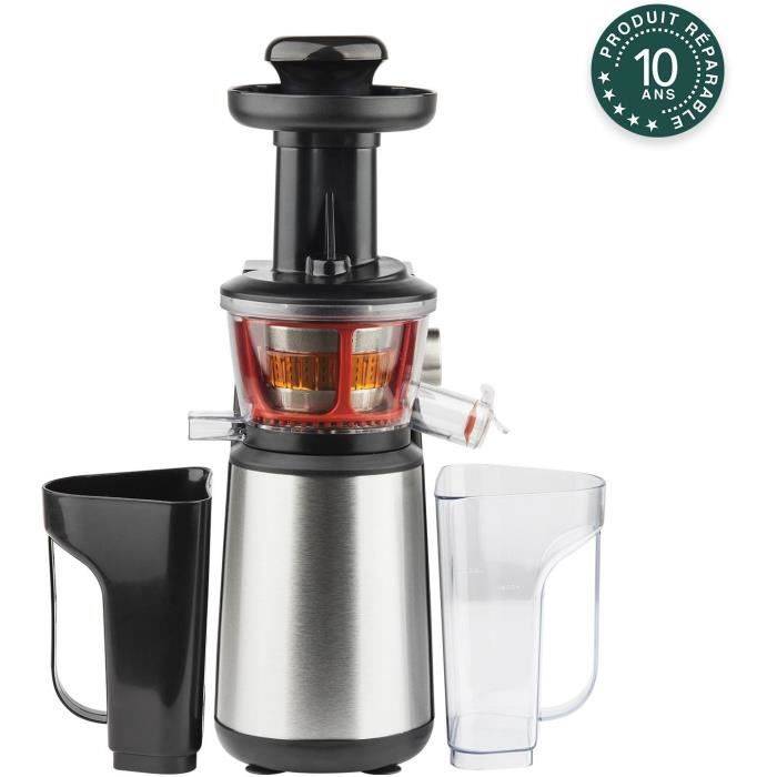 H.Koenig GSX12 - Juicer - 400 W - 1 L - RVS/Zwart-0