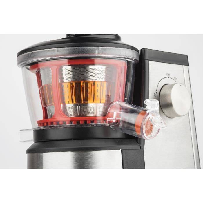 H.Koenig GSX12 - Juicer - 400 W - 1 L - RVS/Zwart-4