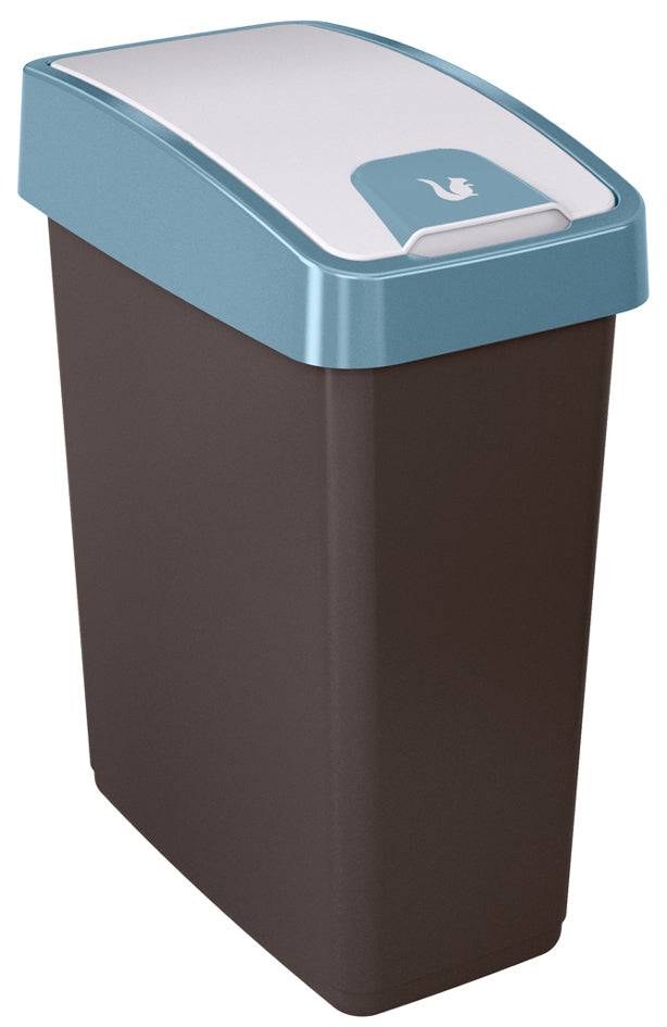 keeeper "magne" prullenbak - 25 liter - Nordic Blue 2-way-0