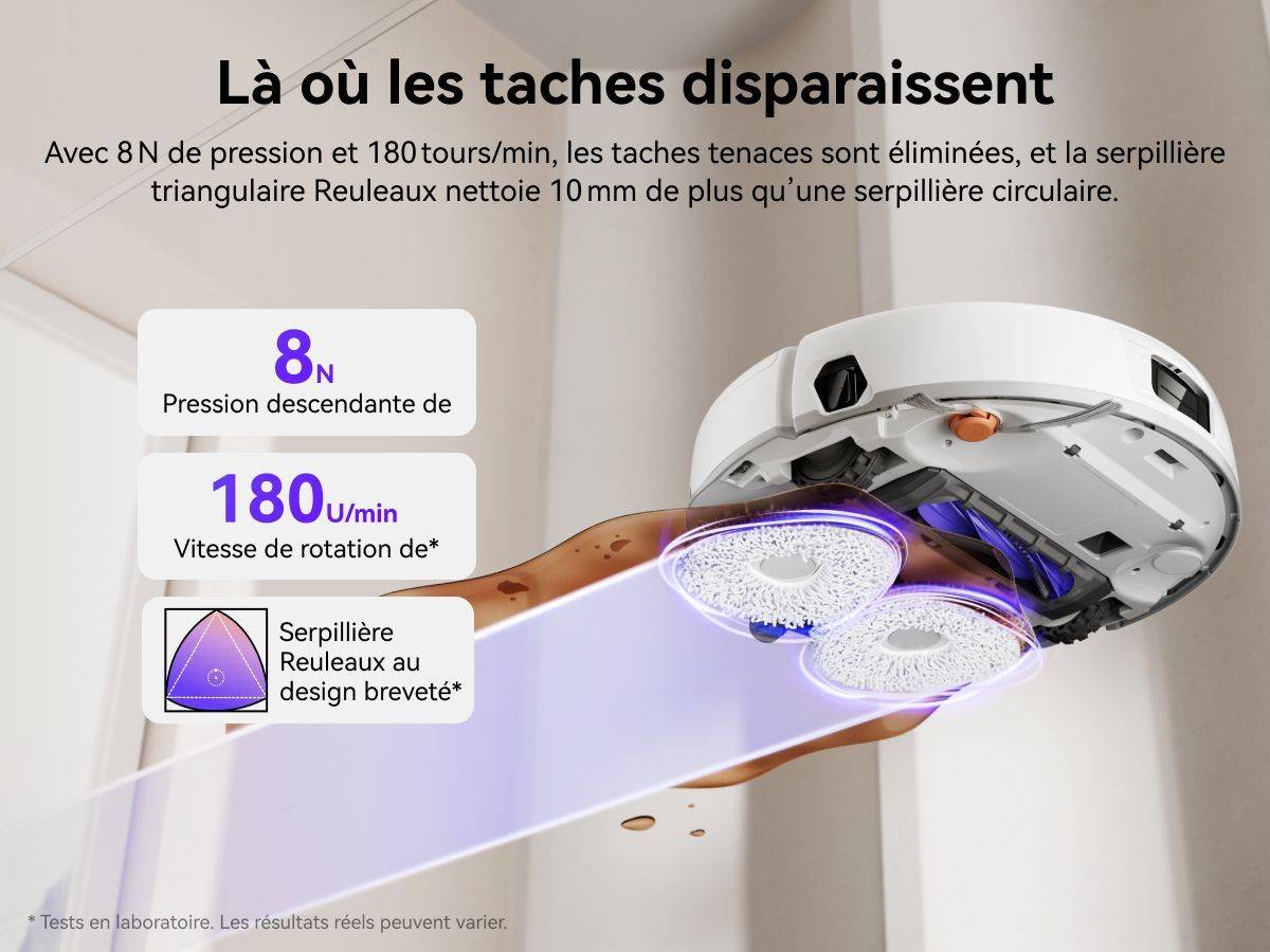 NARWAL Freo X10 Pro - Robotstofzuiger en Mop - 11.000 Pa - Dubbel Luchtstroom Anti-Knoop - Zelfreinigend en Drogen-4
