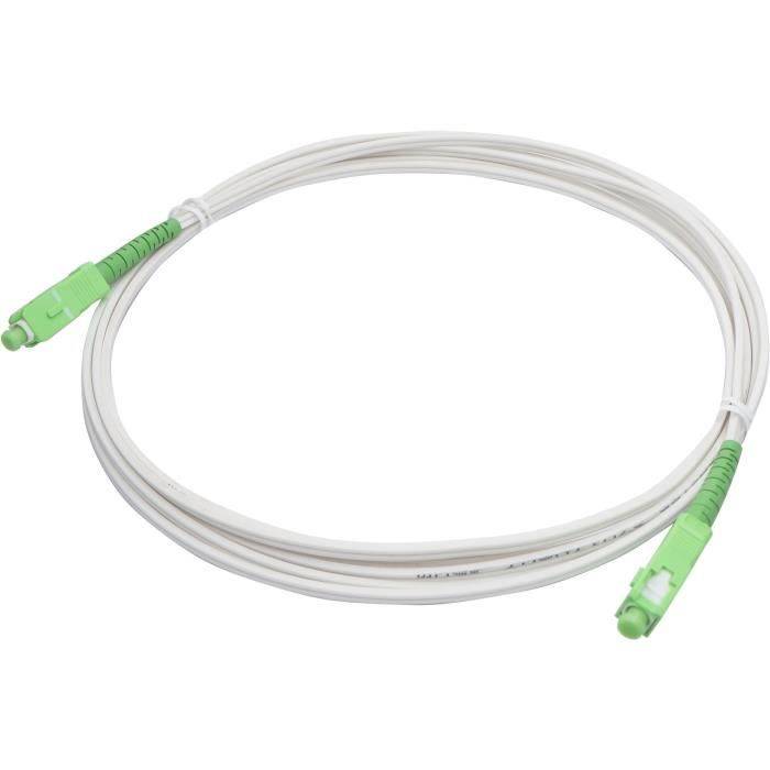 SC-APC Glasvezelkabel - LINEAR - 15 m - Voor Orange Livebox, SFR, Bouygues Telecom BBox - FB122I-0