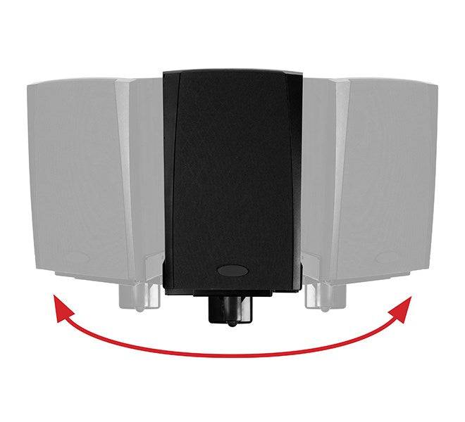 B-Tech zijklemluidspreker-wandmontage met kantel- en draaifunctie, max. 25 kg, Klemmaat 135 mm - 280 mm, kanteling +/- 1-1