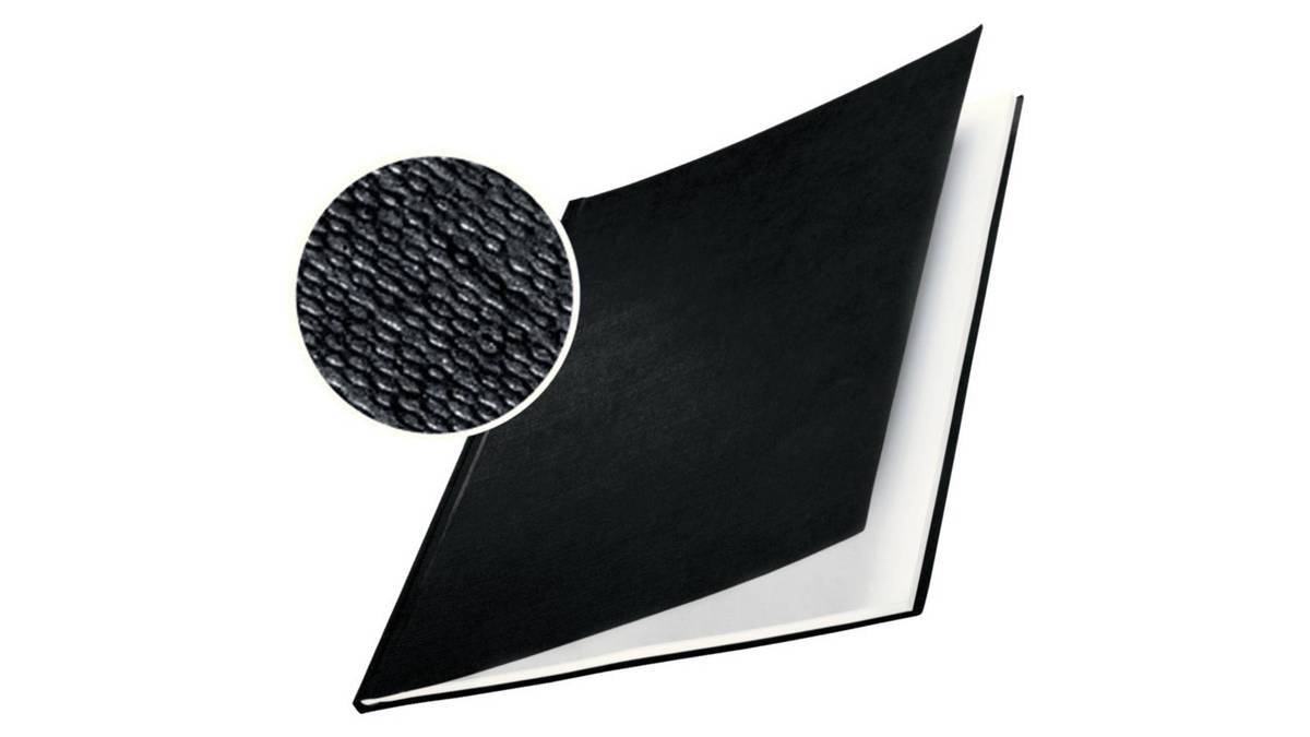LEITZ ImpressBind Boekbindmap A4 - 24,5 mm - Zwart - Hard Cover voor 211-245 Vellen (7396-00-95)-0