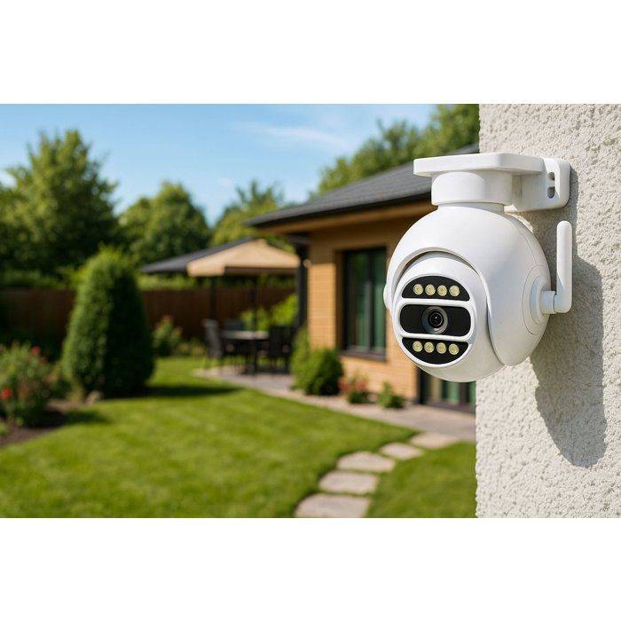 LINK2HOME 2-Camera Motorized Kit - HD, 10,1" Touchscreen, 3MP, Nachtzicht, IP66-1