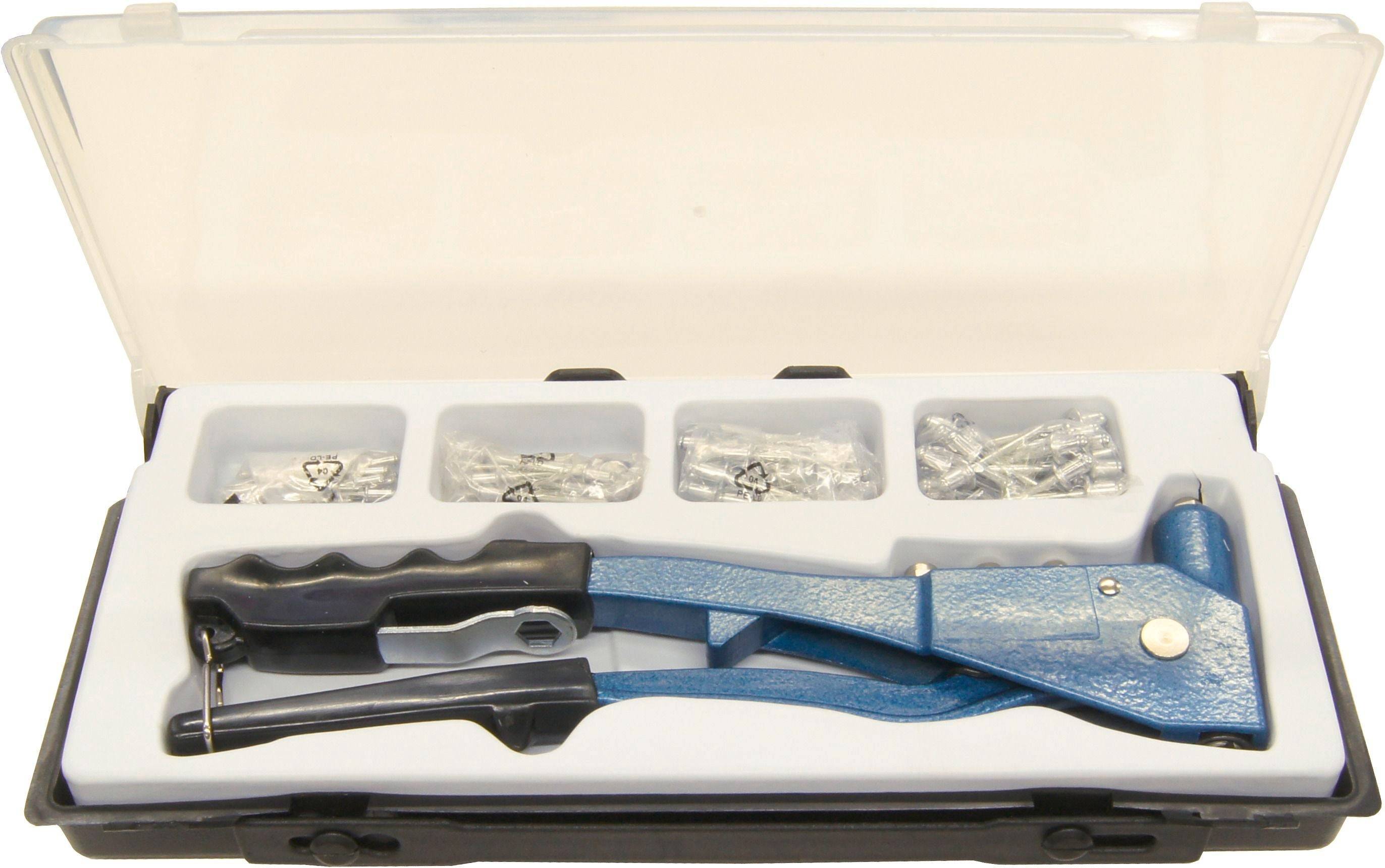 MEISTER CP195270 Rivierset - Inclusief 100 Aluminium Rivi's - Plastic Doos-0