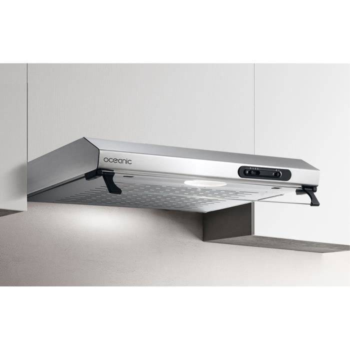 OCEANIC Afzuigkap - 60 cm - Grijs - OCEAHC205S-3