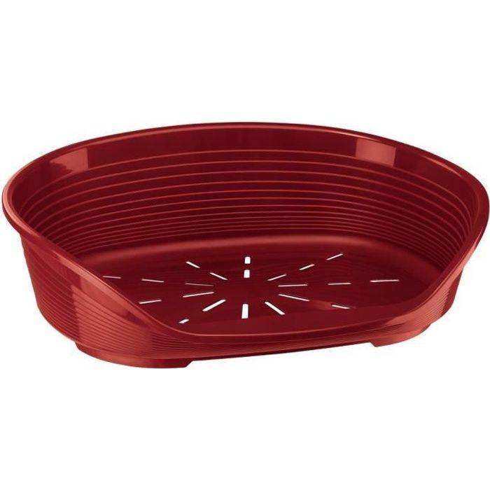 FERPLAST Siesta Deluxe Mand Maat 6 - 70,5x22,3 cm - Bordeauxrood-0