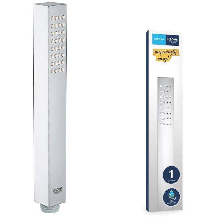 GROHE Vitalio Joy Cube Stick Handdouche - EcoJoy - DreamSpray - StarLight Chroom-0