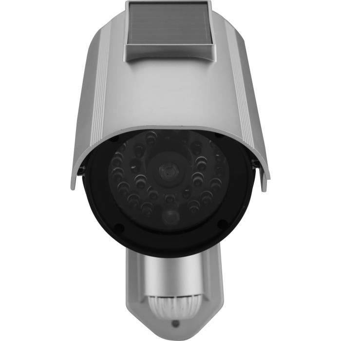 Nep Zonnecamera - LINK2HOME - Rode Flits, Oplaadbare Batterijen, Duurzaam ABS-0