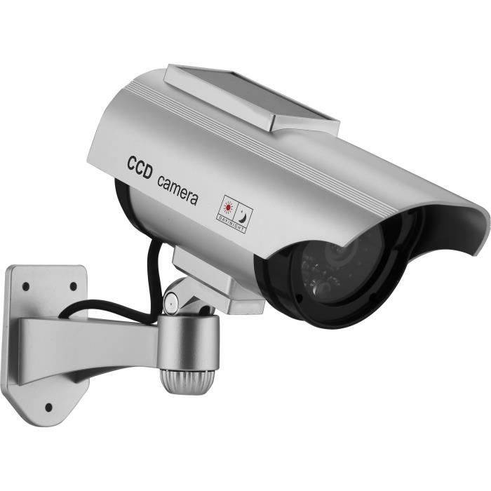 Nep Zonnecamera - LINK2HOME - Rode Flits, Oplaadbare Batterijen, Duurzaam ABS-1