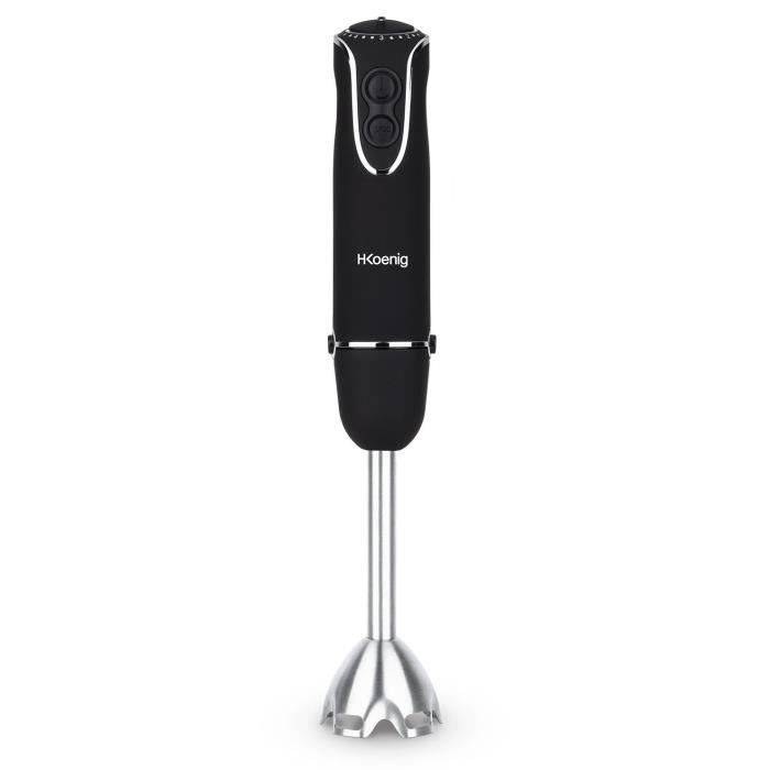 H.Koenig Staafmixer - MIX75 - 850 W - 5 Snelheden + Turbo 5-speed-1