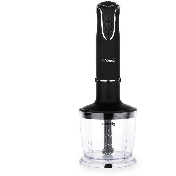 H.Koenig Staafmixer - MIX75 - 850 W - 5 Snelheden + Turbo 5-speed-3