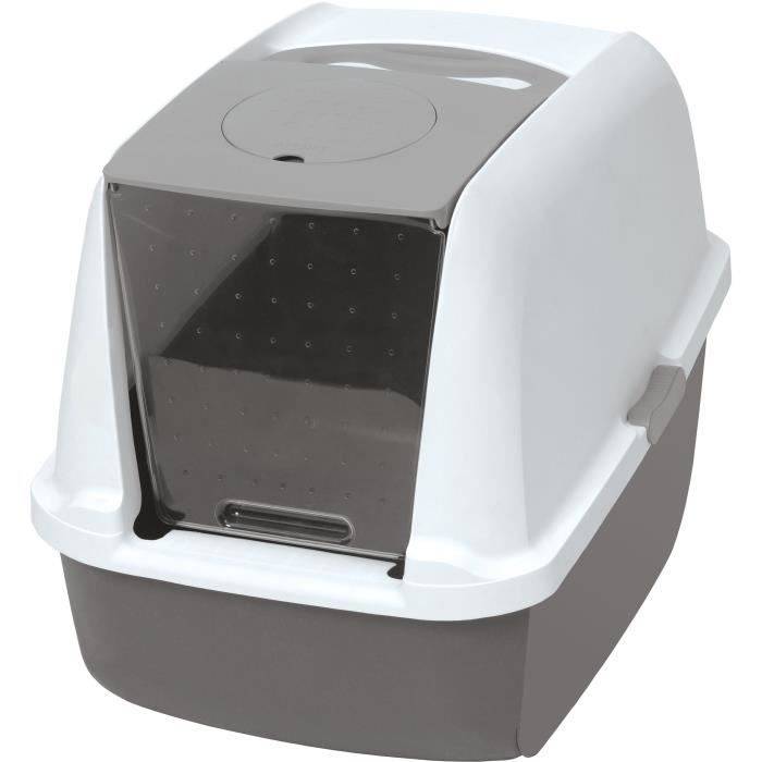 Catit Toilet Huis Kattenbak - AirSift Regular - Ingebouwd Filtersysteem - L. 57 x B. 39 x H. 46,5 cm-0