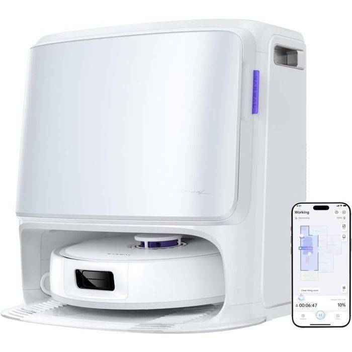 NARWAL Freo Z10 - Robotstofzuiger en Mop met Anti-Tangle Systeem - 15000 Pa - Autonome Basis - Reiniging bij 75°C-0