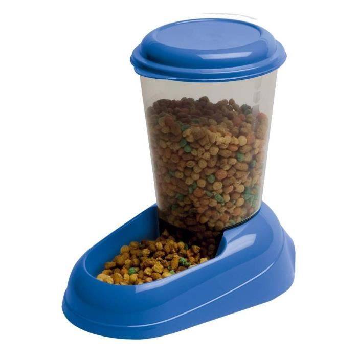 FERPLAST ZENITH Dierenvoederdispenser - 3 L - Niet-toxisch Plastic - Luchtdichte Deksel-3