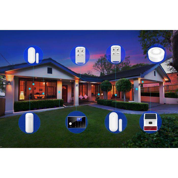 LINK2HOME Bewegingsdetector - 433 MHz - 12 m/ 110° Detectiebereik - Dierproof <15 kg-1