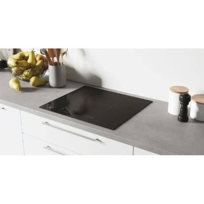 ROSIERES Inductiekookplaat - 3 Branders - 7000 W - 28 cm Zone - RI633CBB-2