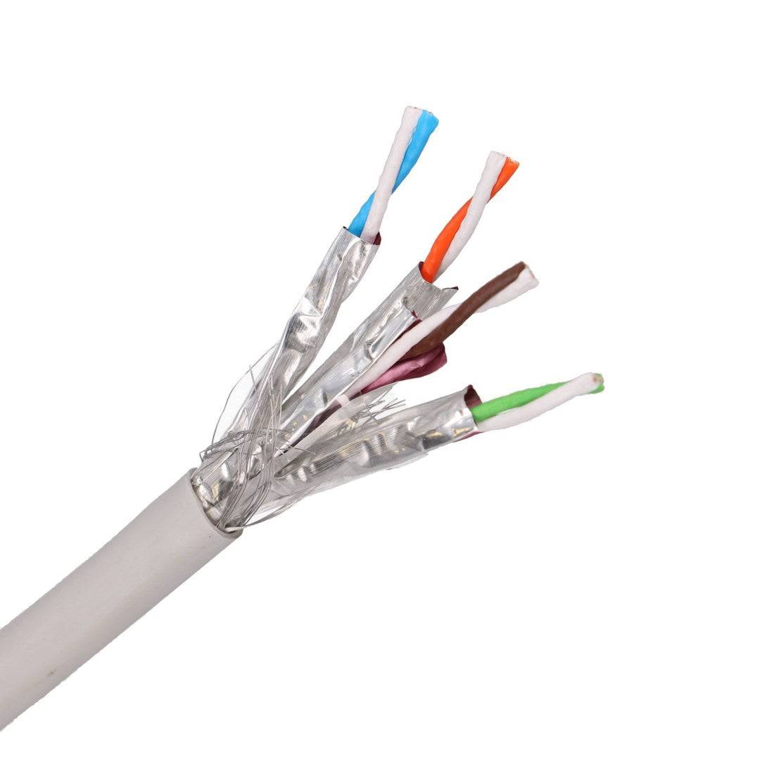 Extralink CAT7 SFTP (S/FTP) INDOOR TWISTED PAIR 100M networking cable-0
