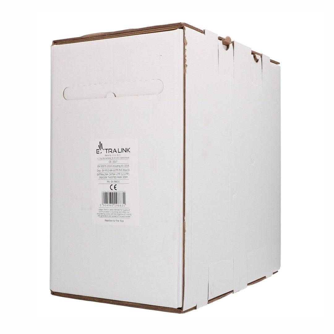 Extralink Netwerkkabel CAT6A UTP 305 m EX.96631-3