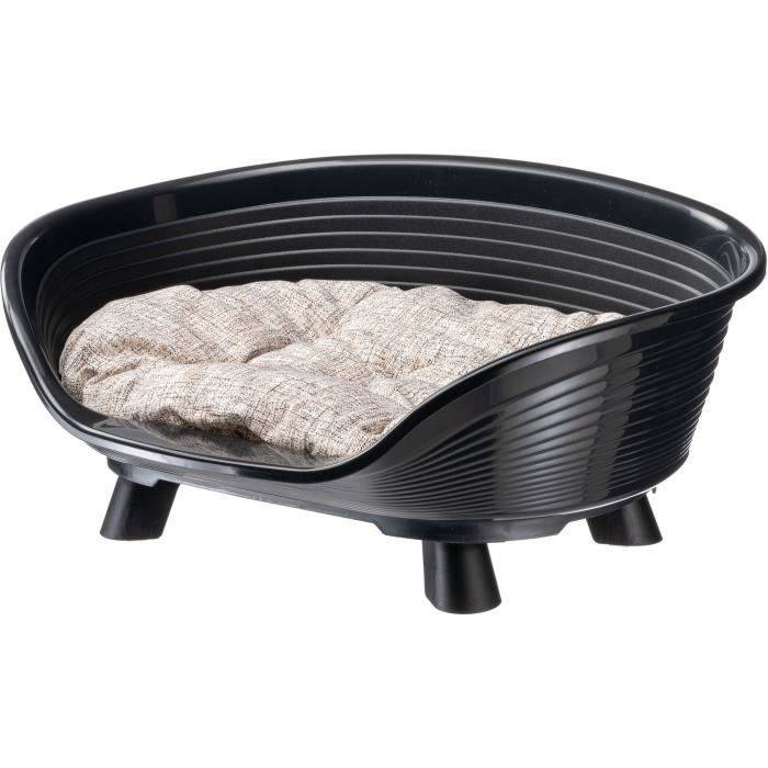 FERPLAST Zwarte Ontspanningskussenmand - Maat M - 64 x 48 x 25 cm-0