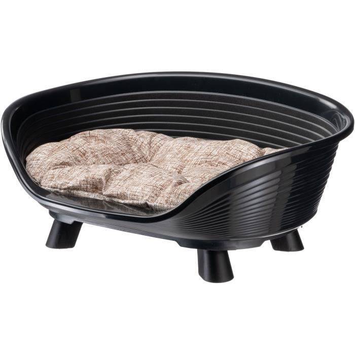 FERPLAST Zwarte Ontspanningskussenmand - Maat M - 64 x 48 x 25 cm-1