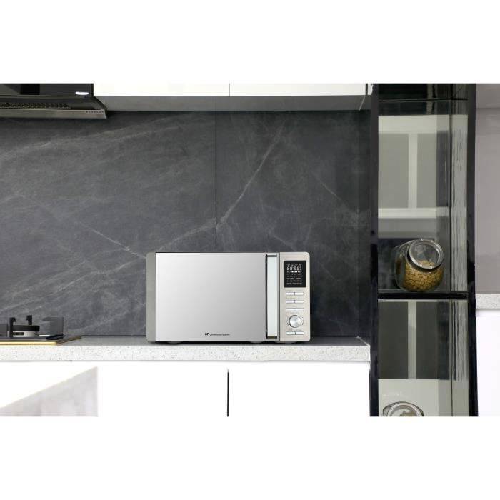 CONTINENTAL EDISON CEMO25SG13S3 Combinatie Magnetron, 25 L, Zilver-2