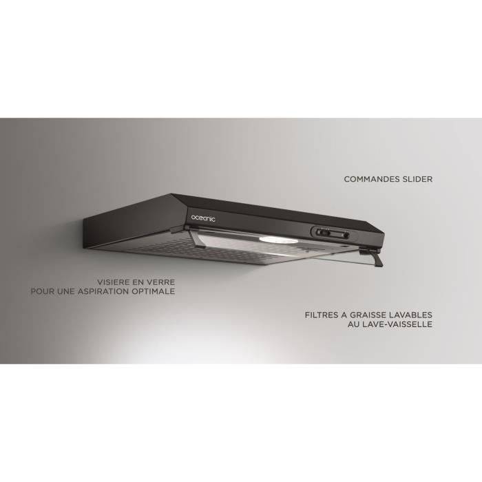 OCEANIC Afzuigkap - 60 cm - OCEAHT205B-2