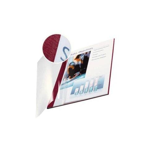 Esselte Leitz ImpressBIND 7 mm A4 Wijnrood Softcover (7399-00-28)-0