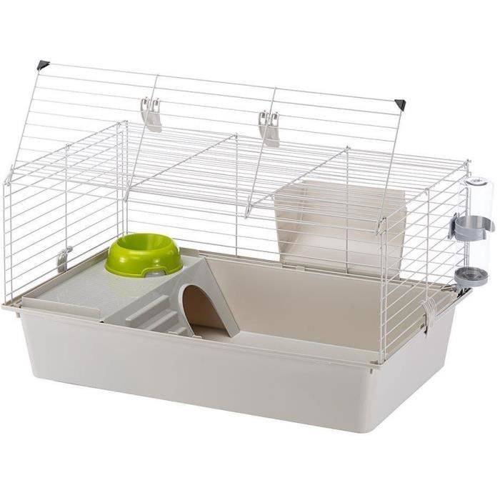 FERPLASTE Kooi - CAVIE 80X1 - 77 x 48 x 42 cm - Lichtgrijs-1