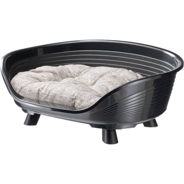 FERPLAST Zwarte Ontspanningskussenmand - Maat L - 73 x 55 x 27 cm-0