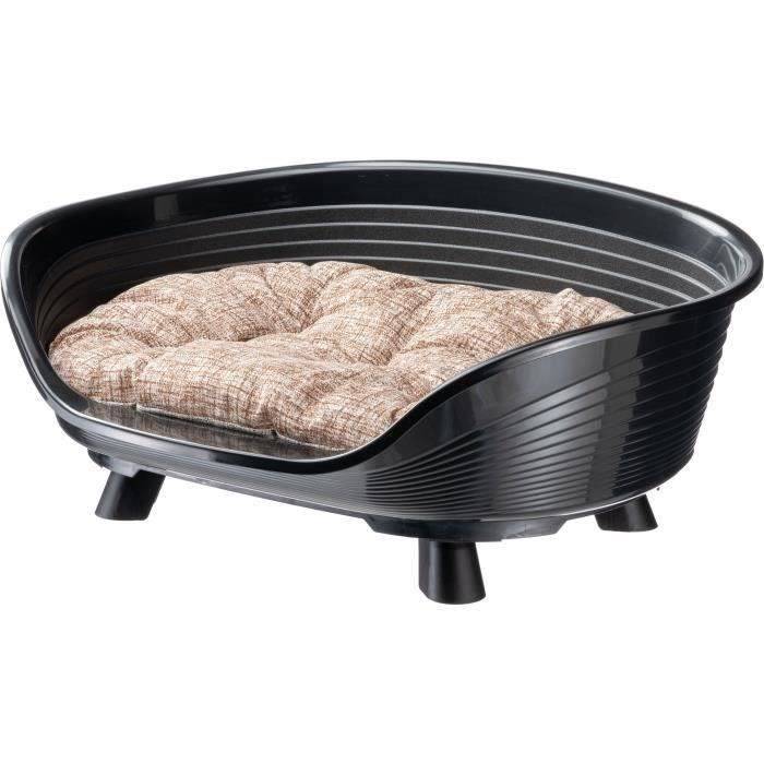 FERPLAST Zwarte Ontspanningskussenmand - Maat L - 73 x 55 x 27 cm-1