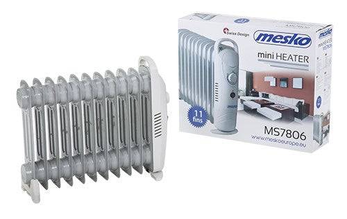 Mesko Oliegevulde Radiator 1200W MS 7806 Wit-0