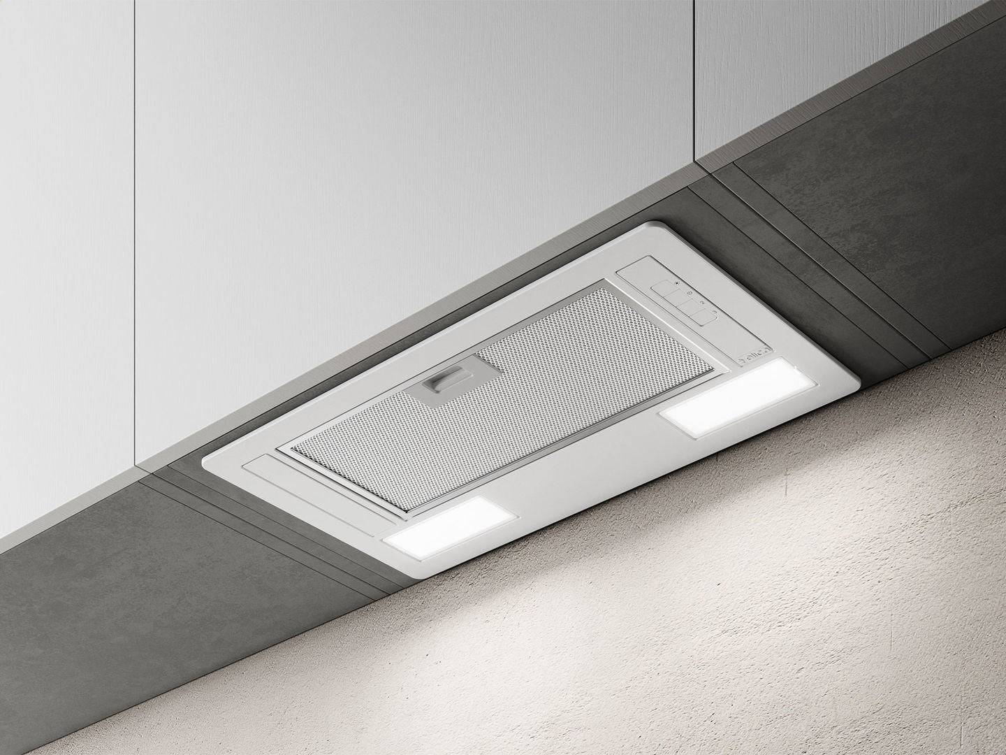 Elica Era C Inbouwafzuigkap Aluminium Wit 700 m3/h-0