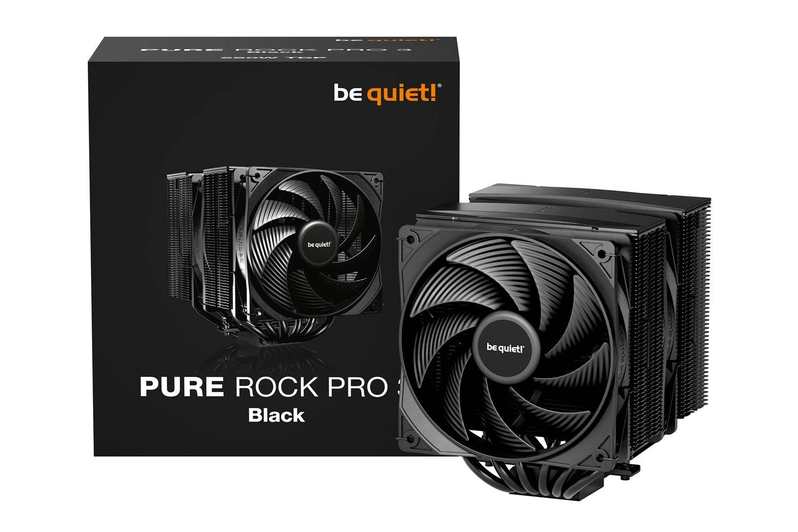 Be Quiet! Pure Rock PRO 3 Zwarte CPU Koeler voor Intel en AMD (BK042)-4