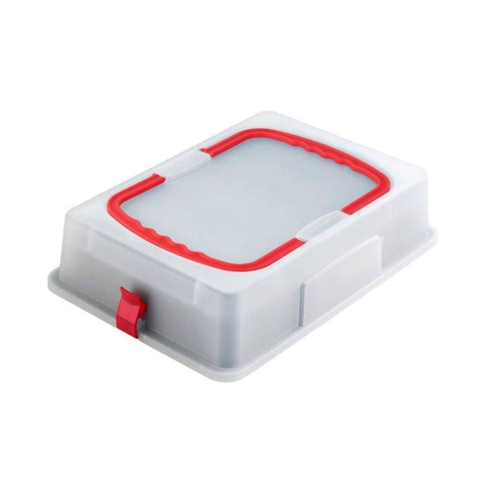 DR OETKER Set van 2 Springvormen met Deksels - Back-Idee Kreativ - 42 x 29 cm-3